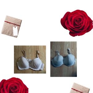 🦋White  Piece 2 bra bundle womans